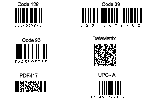 EASESOFT .NET BARCODE WINDOWS FORM CONTR software